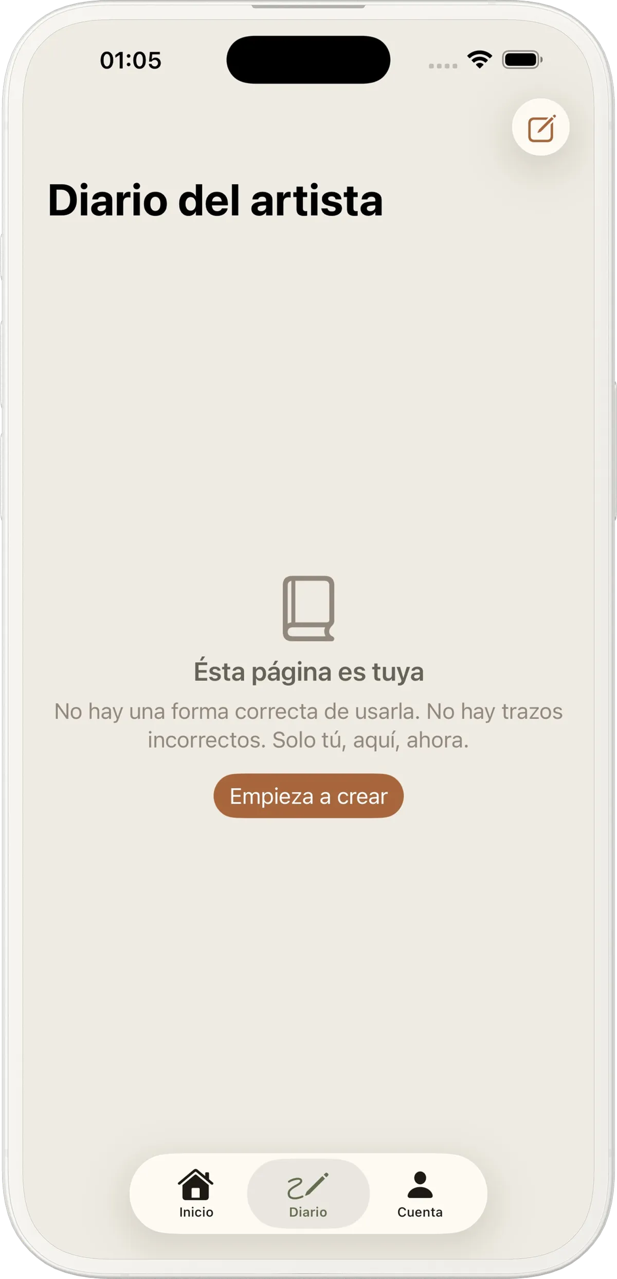 Tu Diario de Arte, privado